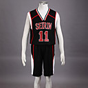 Cosplay Costume Inspired by The Basketball Which Kuroko Plays Kuroko Tetsuya Seirin High School Basketball Team Uniform Black NO.11