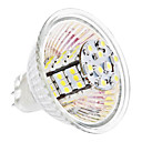MR16 3,5 W 54x3528 SMD 240-260LM 6000-6500K Natural de luz blanca LED de maíz Bombilla (12V)