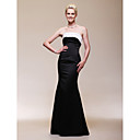 Satin Trumpet/ Mermaid Strapless Floor-length Evening Dress inspired by Reese Witherspoon at the 83rd Oscar