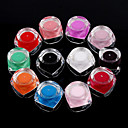 12-Color Natural Pure Color Nail UV Color Gel (12PCS,8ml)