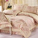 Elegant Rose Full / Queen 4-Piece Duvet Cover Set