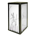 0.06W Contemporary White Glass LED Solar Garden Light