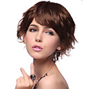 High Quality Synthetic Short Curly Brown Hair Wigs 3 Farben zur Auswahl