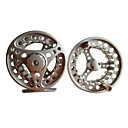 9/11 95mm Fly Reel with a Spare Spool (Black/Silver/God)