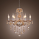 Crystal Chandelier with 6 Lights