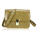 De moda de cuero de cocodrilo de impresión bolso del hombro Casual (más colores)