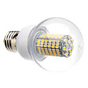 E27 8W 138x3528SMD 620LM 3000-3500K bianco caldo lampadina sfera LED Light (220V)