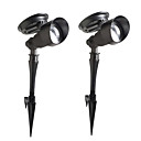 0.24W Modern Aluminum Rechargeable LED Solar Garden Spotlight