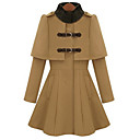 Dames Tweed jas met gesp Versiering
