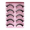 5 Pair Black Handmade False Eyelashes YBK04
