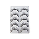 5 Pairs Black False Eyelashes 5-920