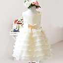 Gorgeous Sleeveless Taffeta/Tulle Wedding/Evening Flower Girl Dress