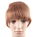 100% Indian Remy Hair 6 "Clips straigh naturelles En Forme ronde Bangs Hair Extensions 26 couleurs au choix