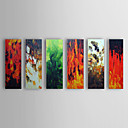 Hand Painted Oil Painting Abstract Set of 6 1303-AB0406