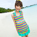 Four-piece Sexy Stripes Swimwear