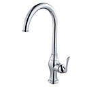 Centerset chroom Contemporary Style messing keukenkraan