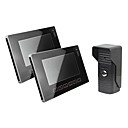 9 "Door Phone Interphone vidéo couleur, avec enregistrement SD Picture Card, la prise de photos (1 à 2 Caméra Moniteur)
