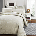 3pcs feuille jacquard housse de couette pedro