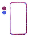Aluminum Zircon Bumper Case for iPhone 4(Assorted Colors)