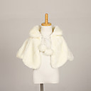 Flower Girl Faux Fur Abendgesellschaft / Wedding Shawl