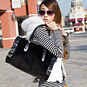 Bolsa Feminina Shoulder Elegante Furry tecido