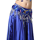 Performance Dancewear Satin with Beadings and Sequins Belly Dance Belt For Ladies More Colors