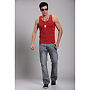 Men's Pure Wine Fashion Basic Vest