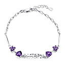 Wunderschöne Silber und Kristall Damen-Armband