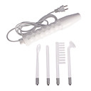 High Frequency Unit Electrode Facial Spa Skin Care Orange Violet Light Ray Machine Set