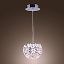25W E14 Acrylic and Metal Canopy Pendant Light