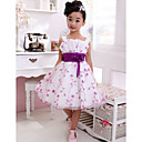 Nizza senza maniche da sposa / sera abito Flower Girl Poliestere