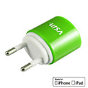 Mini USB Travel Charger VT0009 mit iPhone 4 Kabel 1,2 m für iPhone, iPad und vieles mehr (MFi Lizenz, EU Plug)