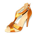 Satin T-Strap latine / danse de salon Chaussures personnalisées femmes (plus de couleurs)