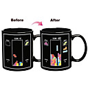 Magic Color Changing Toy Bricks Pattern Keramik-Becher
