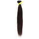 Brazilian Virgin Hair 18 Inch Silky Straight Natural Color Machine Made Wefts