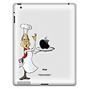 Cook Pattern Protective Sticker for iPad 1, iPad 2 ,iPad 3 and The New iPad