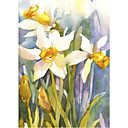 Printed Art Floral Narcissus by Annelein Beukenkamp