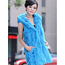 Hood Rabbit Fur Casual/Party Vest(More Colors)
