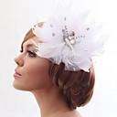 Beautiful Silk Screen With Feathers Wedding/Bride Headdress Flower