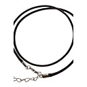 Fijne lederen koord armband