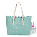 Women's Stylish Cut Out Candy Color PU Crossbody