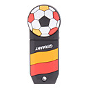 Deutsch-Ball geformten Kunststoff USB Stick 32G