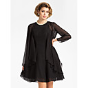 3/4 Sleeve Chiffon Evening/Wedding Wrap/Jacket (More Colors)