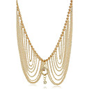 Elegant Kwasten legering met strass Dames Kettingen