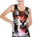 Fierce Tiger Galaxy Regatas (Bust :86-102 centímetros Cintura :58-79 centímetros Hip :90-104 centímetros Comprimento: 62 centímetros)