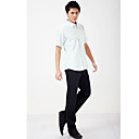 Twill chemise légère à manches courtes vert pour hommes