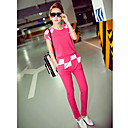 Women's Check Pattern Casual Suits