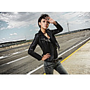 Women's Cuff Zipper Trim Short Jacket