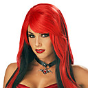 Wonder Sexy Vampire Red and Black Mixed Color Party Wig
