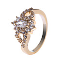 Precioso Aleación de cobre CZ Anillos